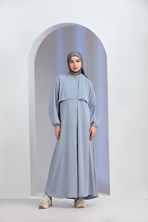 Fina Abaya Grey