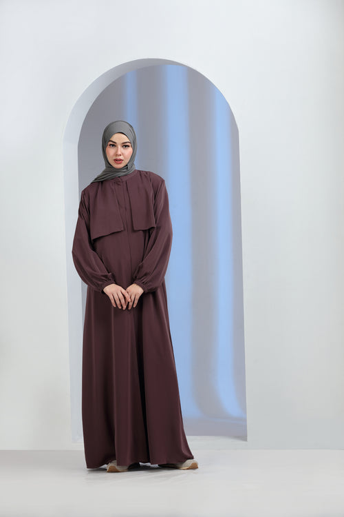 Fina Abaya Brown