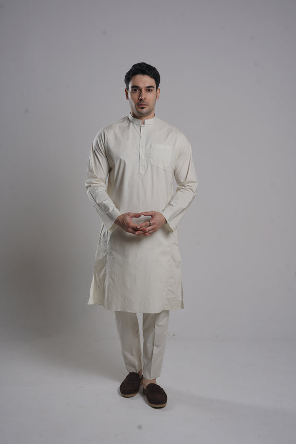 Layl Kali Kurta Cream