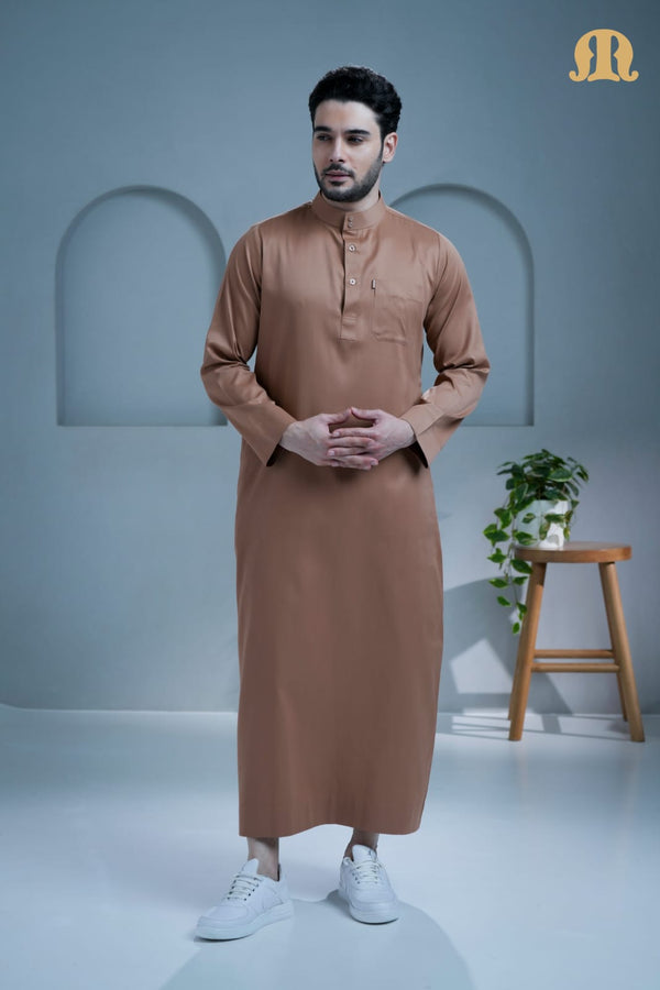 Classics Saudi Thobe Brown
