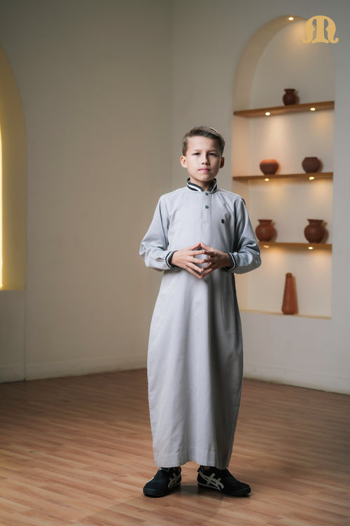 Grey Wenig Thobe Kids