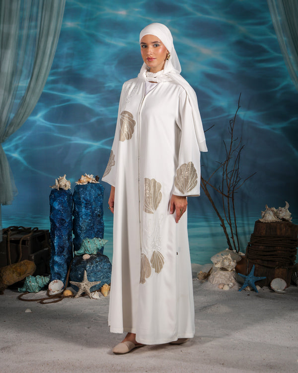 Mercan Kaftan | White