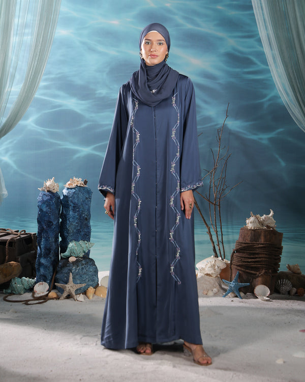 Azul Abaya | Dusky Blue