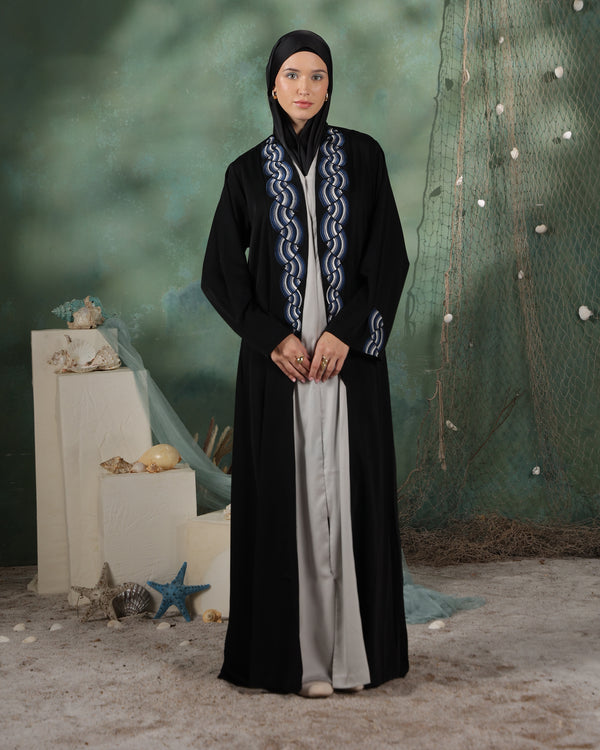 Welle Abaya | Deep Black