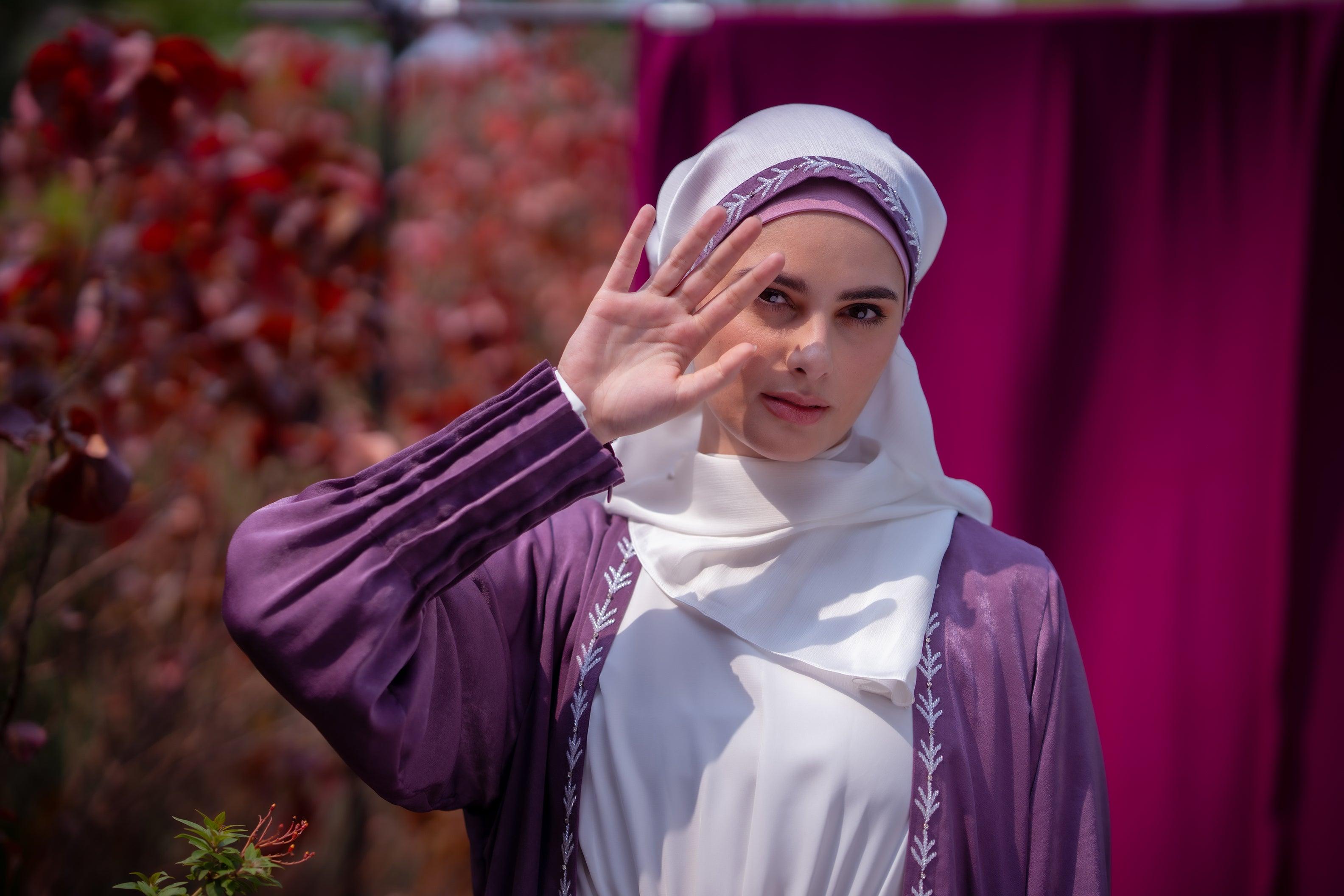 Roxel Two Piece Abaya - Mashroo