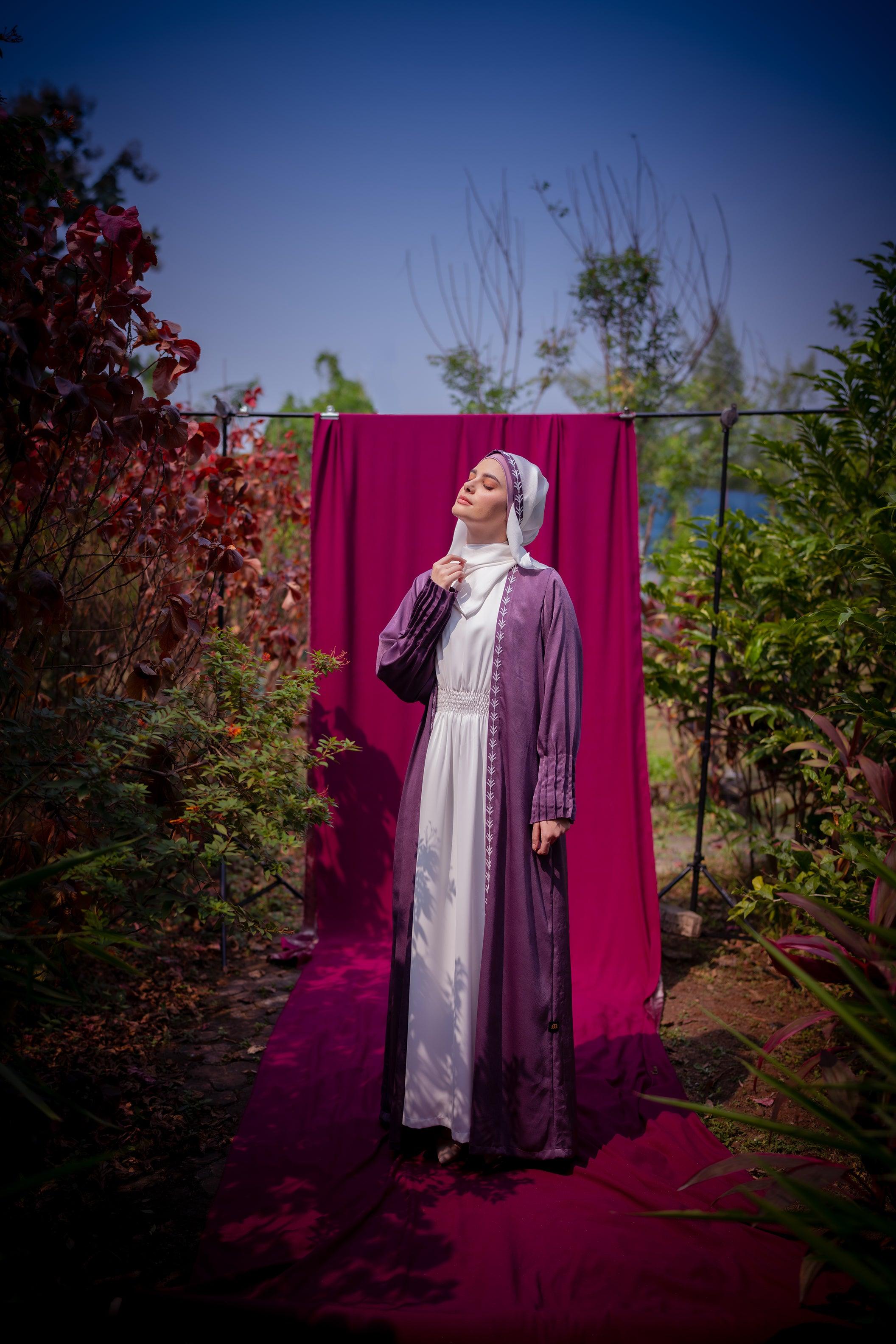 Roxel Two Piece Abaya - Mashroo