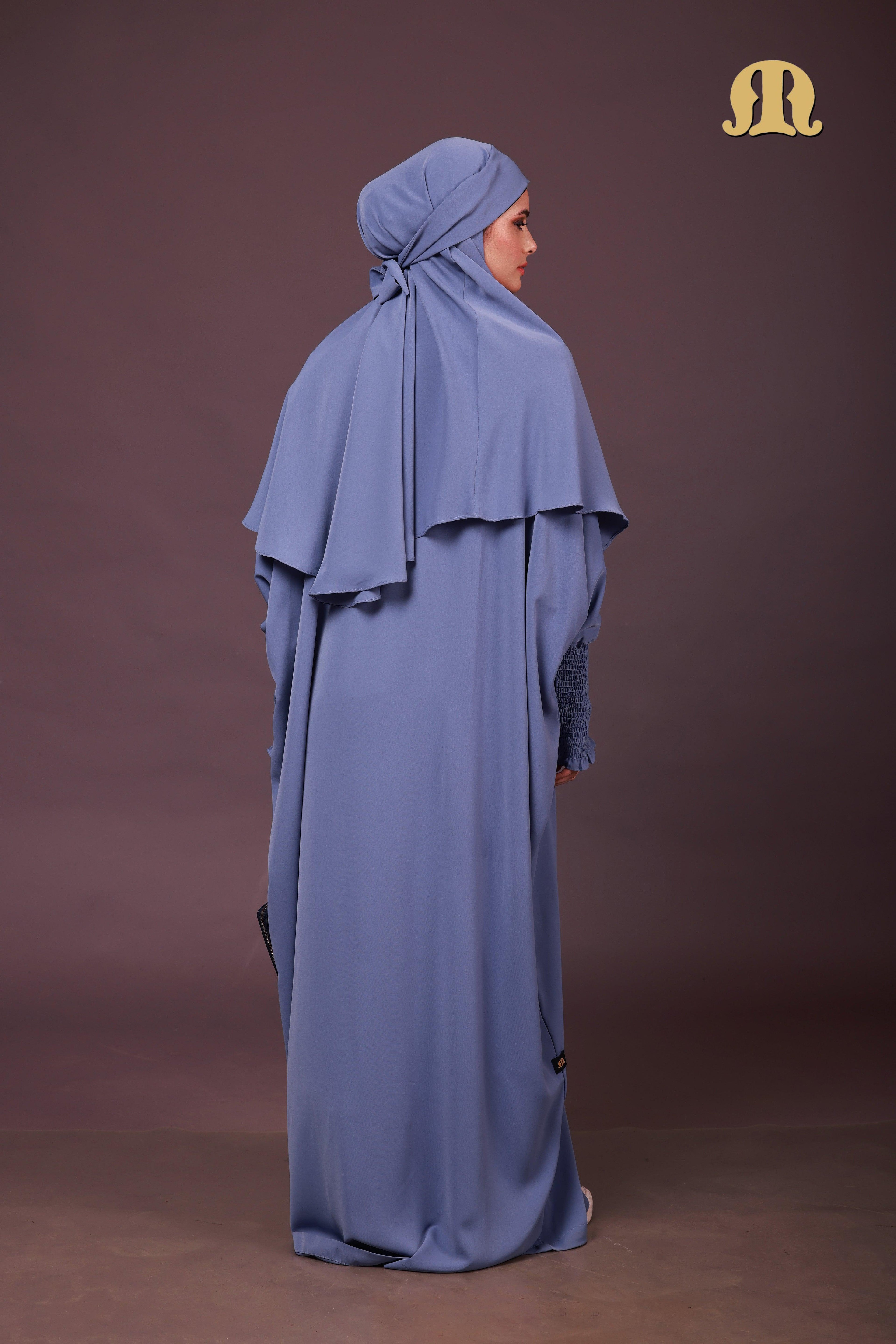 Sehr Abaya Blue - Mashroo