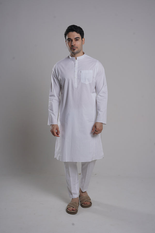 Layl Kali Kurta White