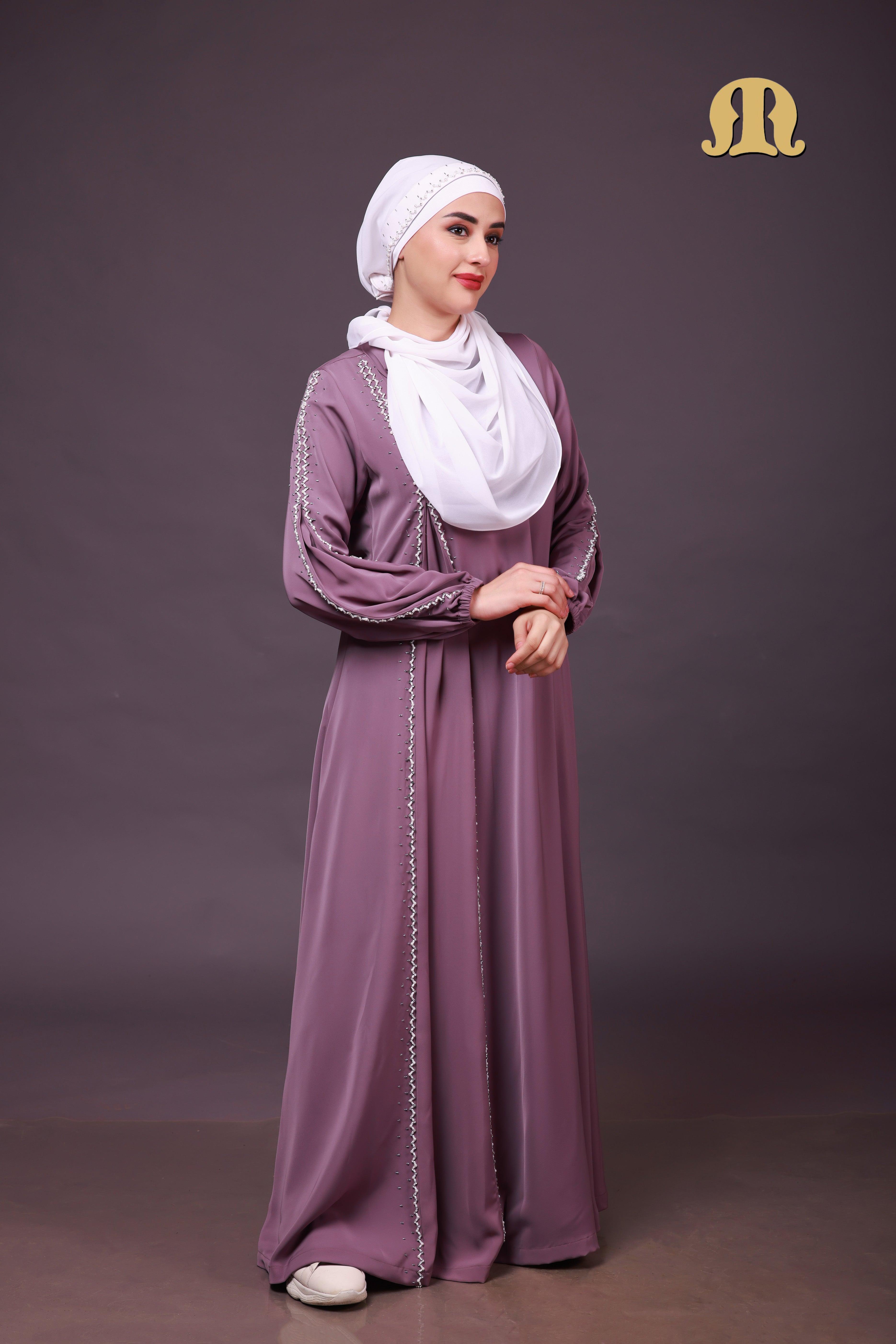 HD5 Lilac Abaya - Mashroo