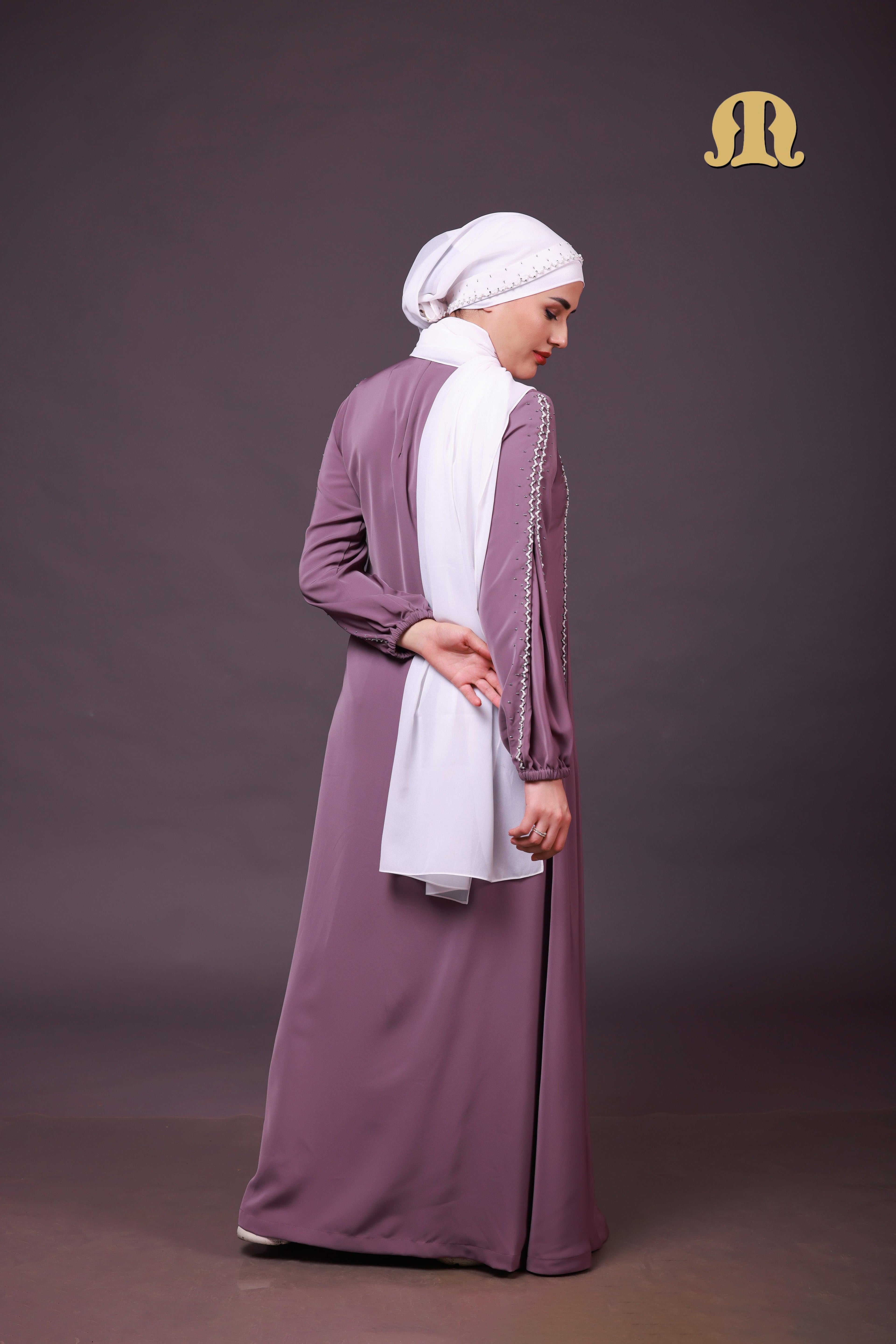 HD5 Lilac Abaya - Mashroo