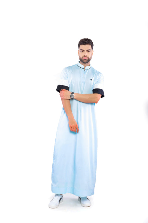Alitis Half Sleeve Thobe Men