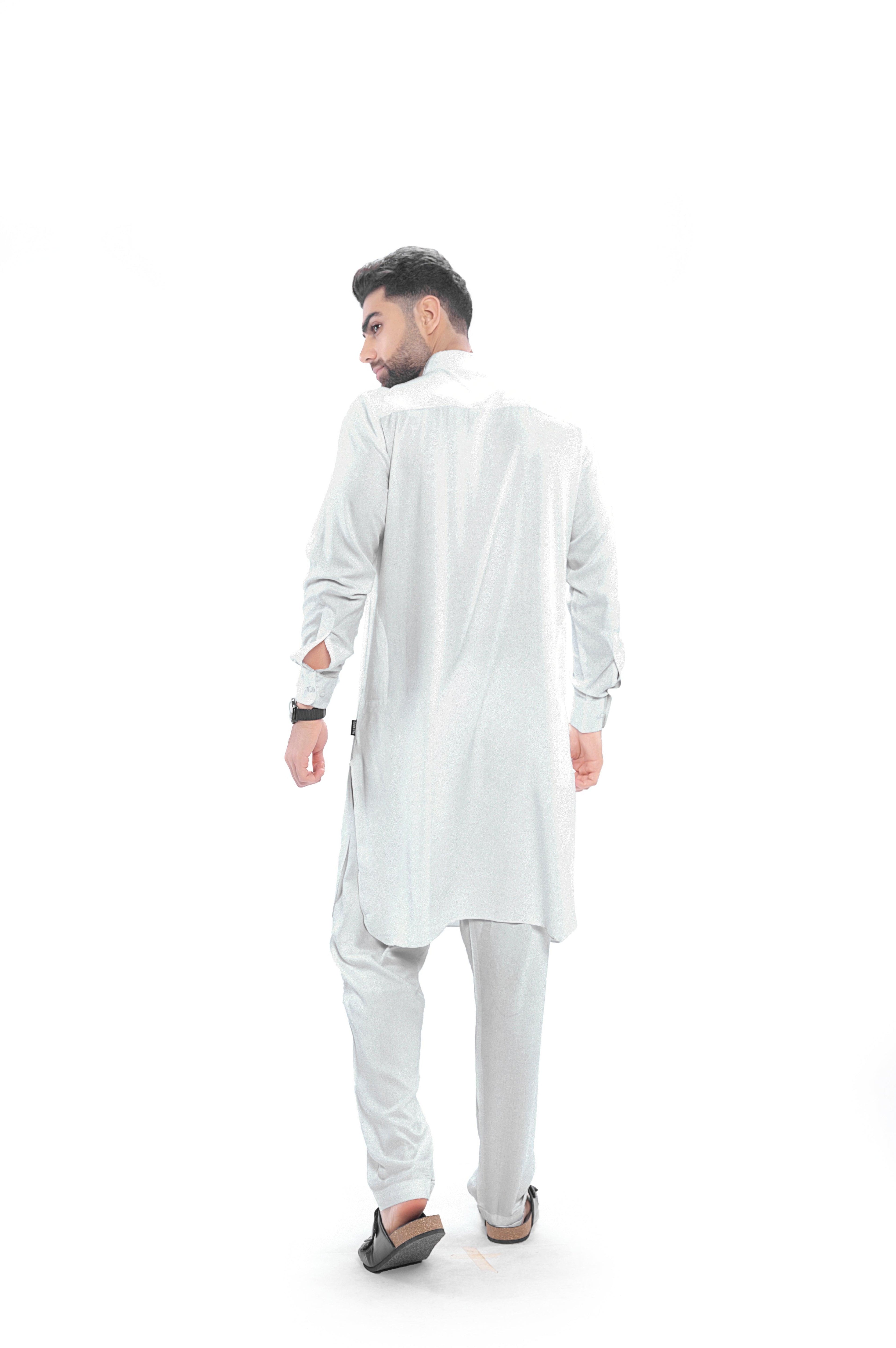 Oday Pathani Set White Men - Mashroo