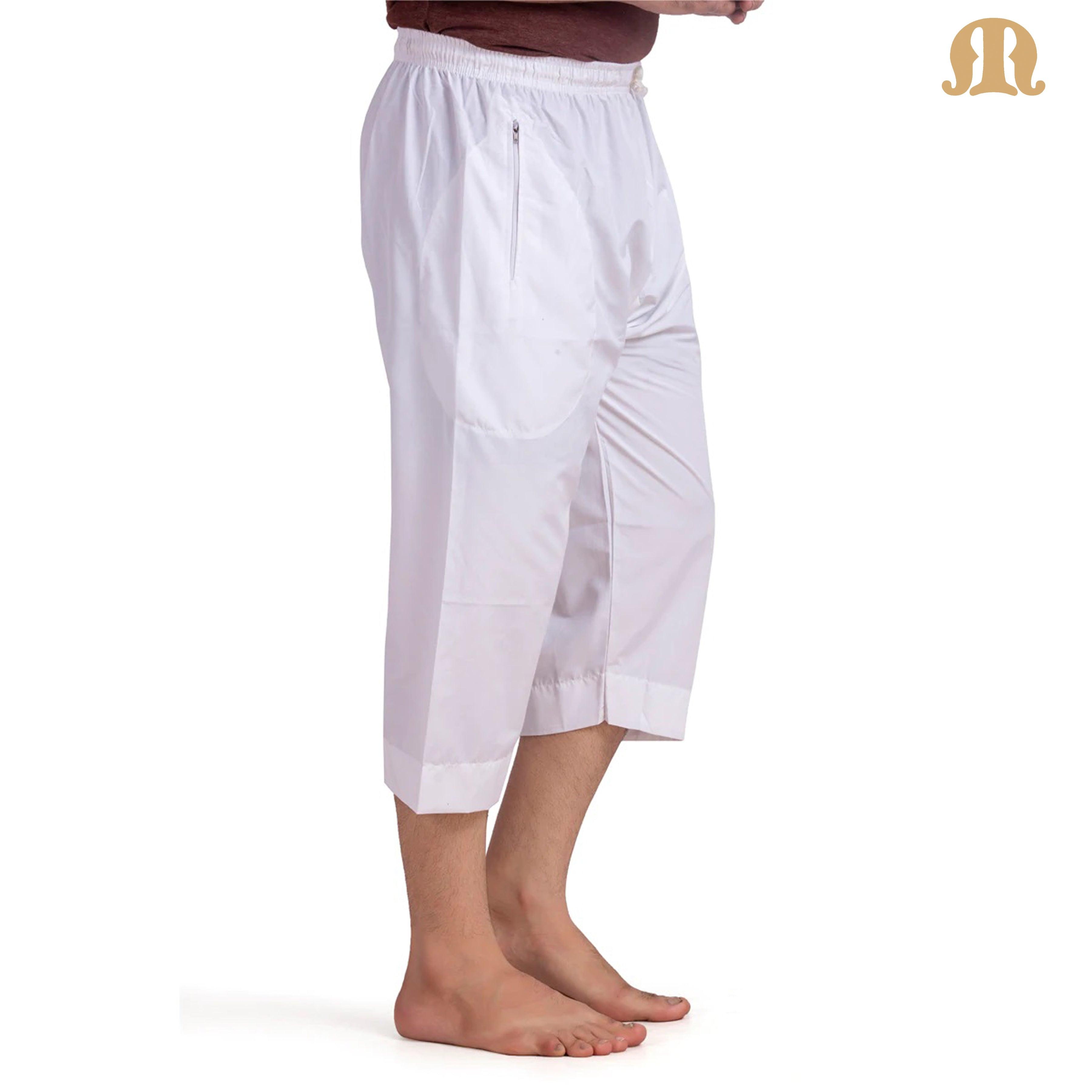 Made using high quality breathable cotton , this perfectly designed thobe Izaar / pajama is ideal to be worn inside a thobe