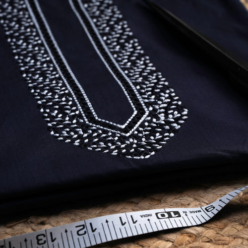 Mashroo Luxe Fabric 6.A Navy Blue