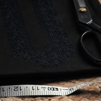 मशरू लक्स फैब्रिक 7.ए काला