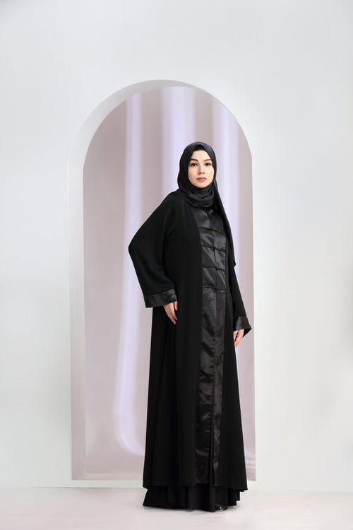 Gozde Abaya Black