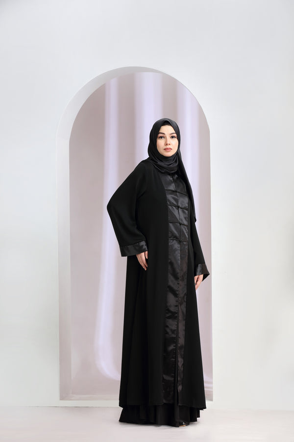 Gozde Abaya Black
