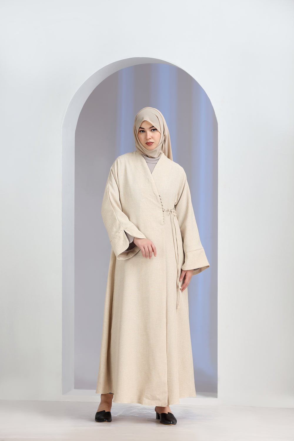 Alba Abaya Beige