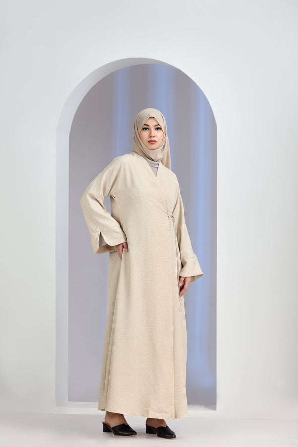 Alba Abaya Beige