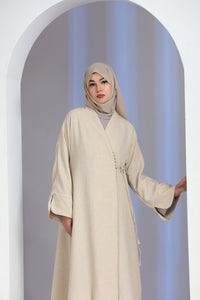 आइज़ा श्रग कफ्तान क्रीम