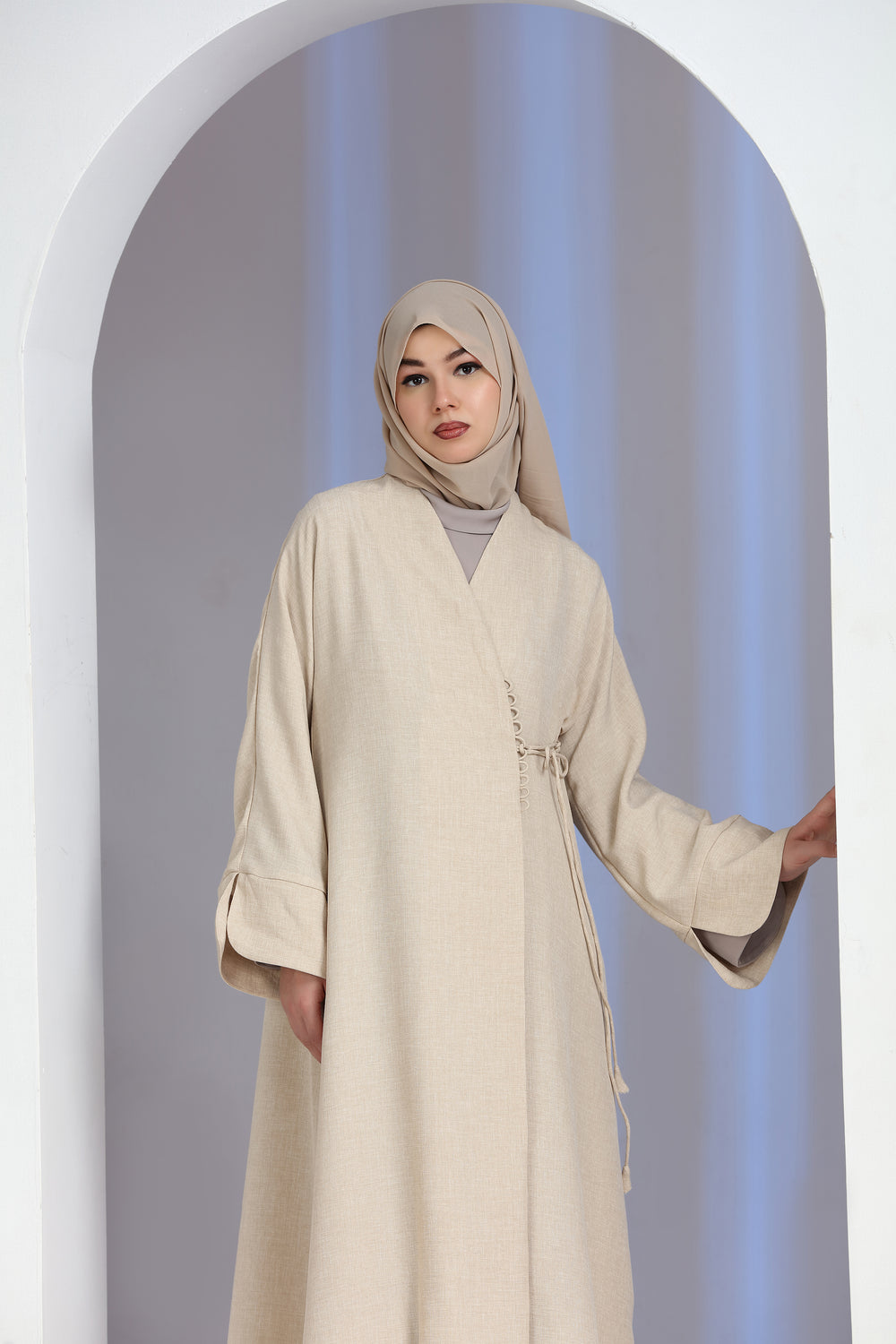 Alba Abaya Beige