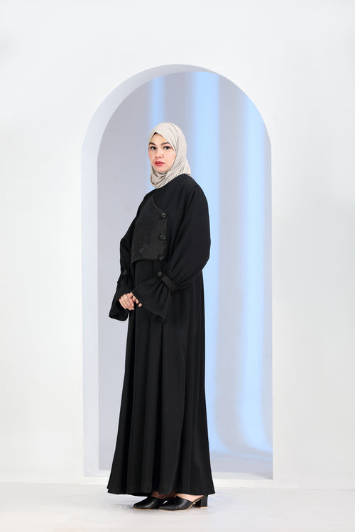 Hande Abaya Black