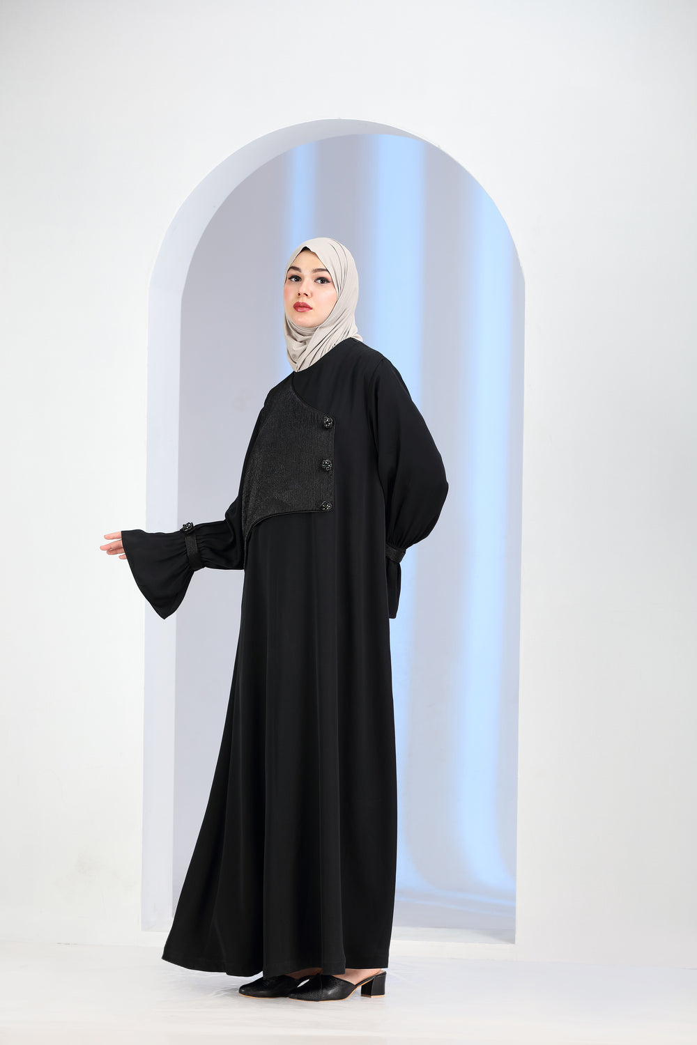 Hande Abaya Black