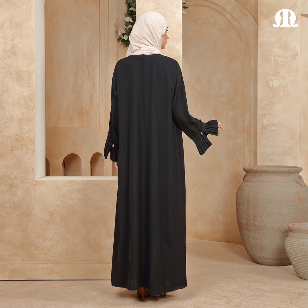 Tersa Black Abaya