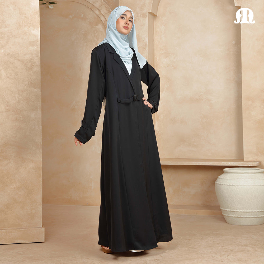Zefiro Black Abaya