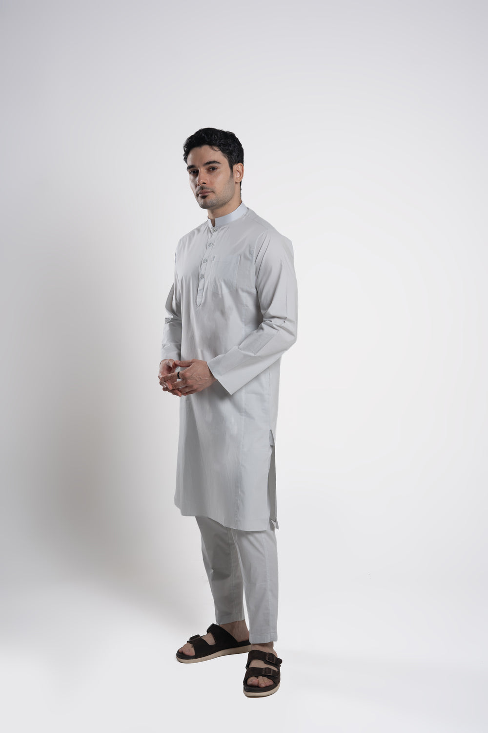 Layl Kali Kurta Sky Blue