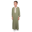 Firas Moroccan Green Boys Thobe - Mashroo