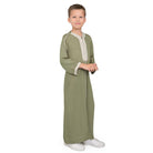 Firas Moroccan Green Boys Thobe - Mashroo