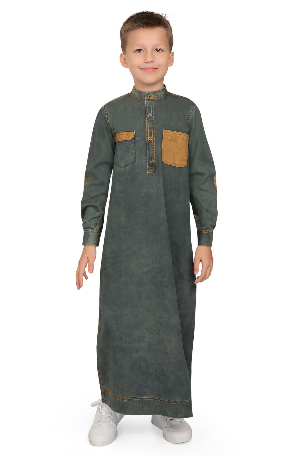 Frisch Denim Thobe for Kids