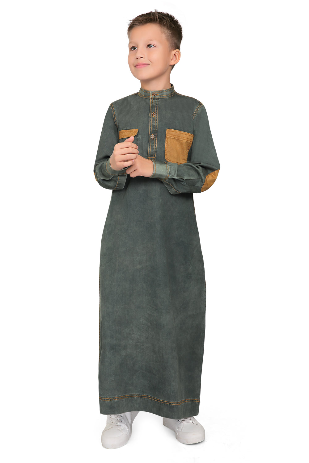 Frisch Denim Thobe for Kids