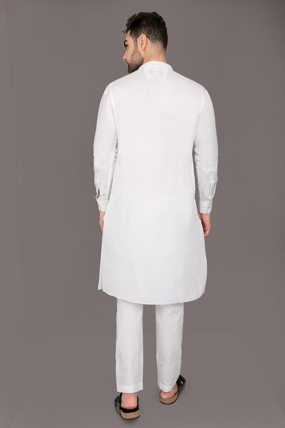 Ahyan Kurta Set White