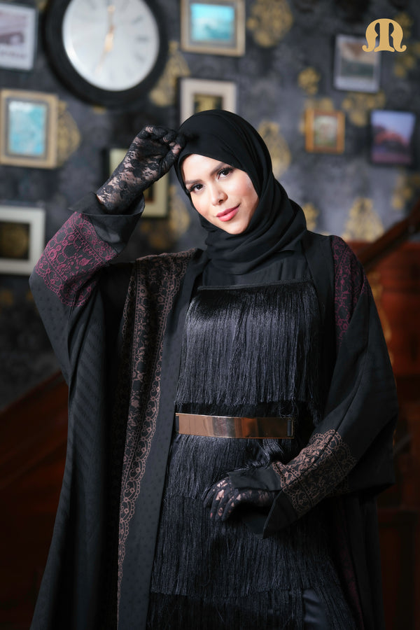 Vega Shrug Abaya