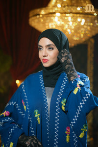 आरिया श्रग अबाया ब्लू