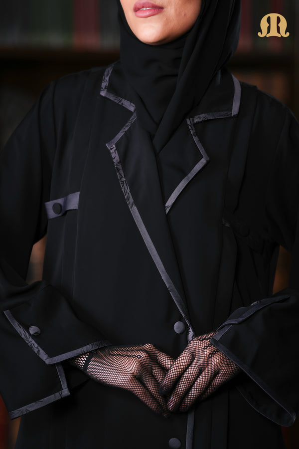 Goktasi Coat Style Abaya