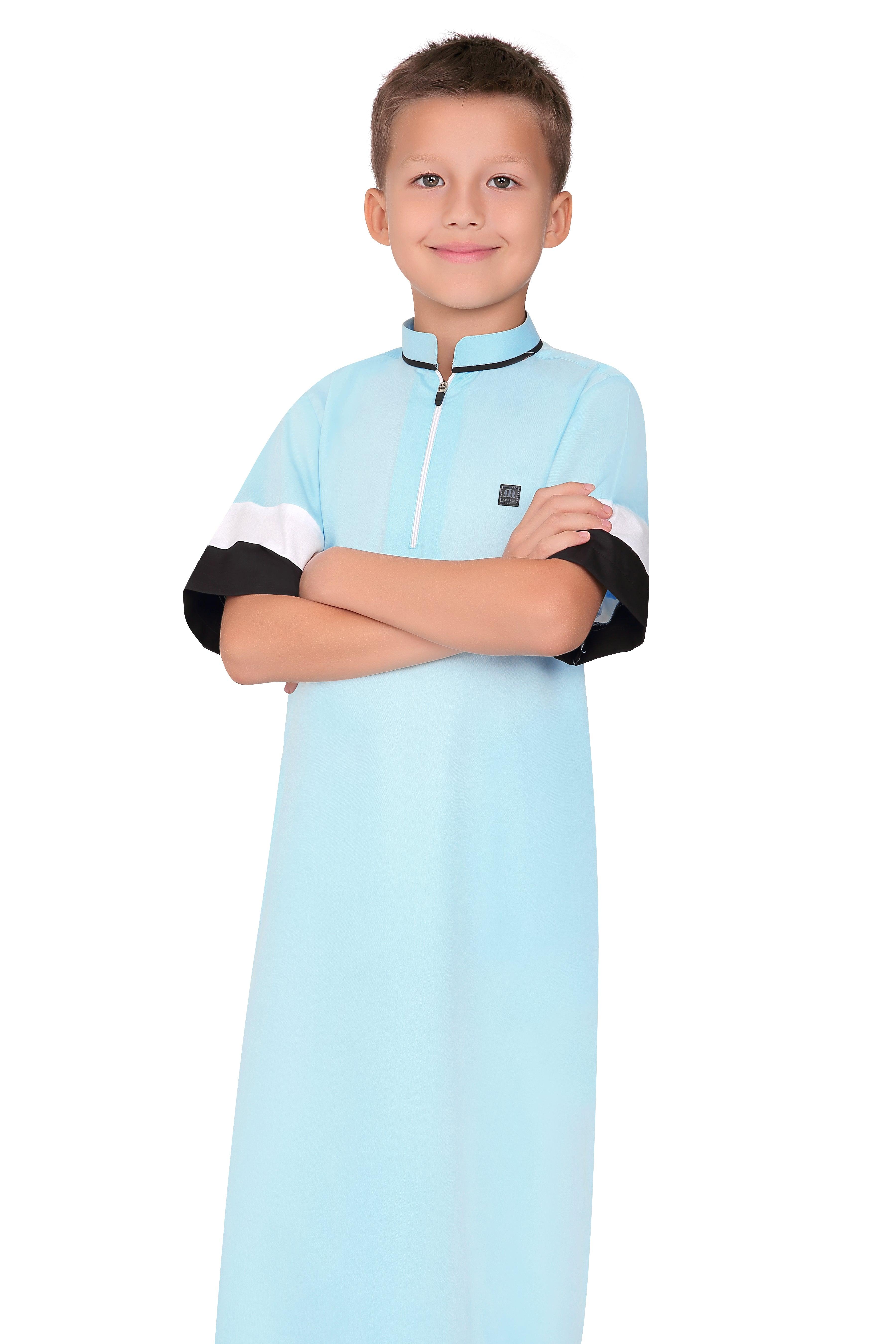 Alitis Blue Thobe for Kids - Mashroo