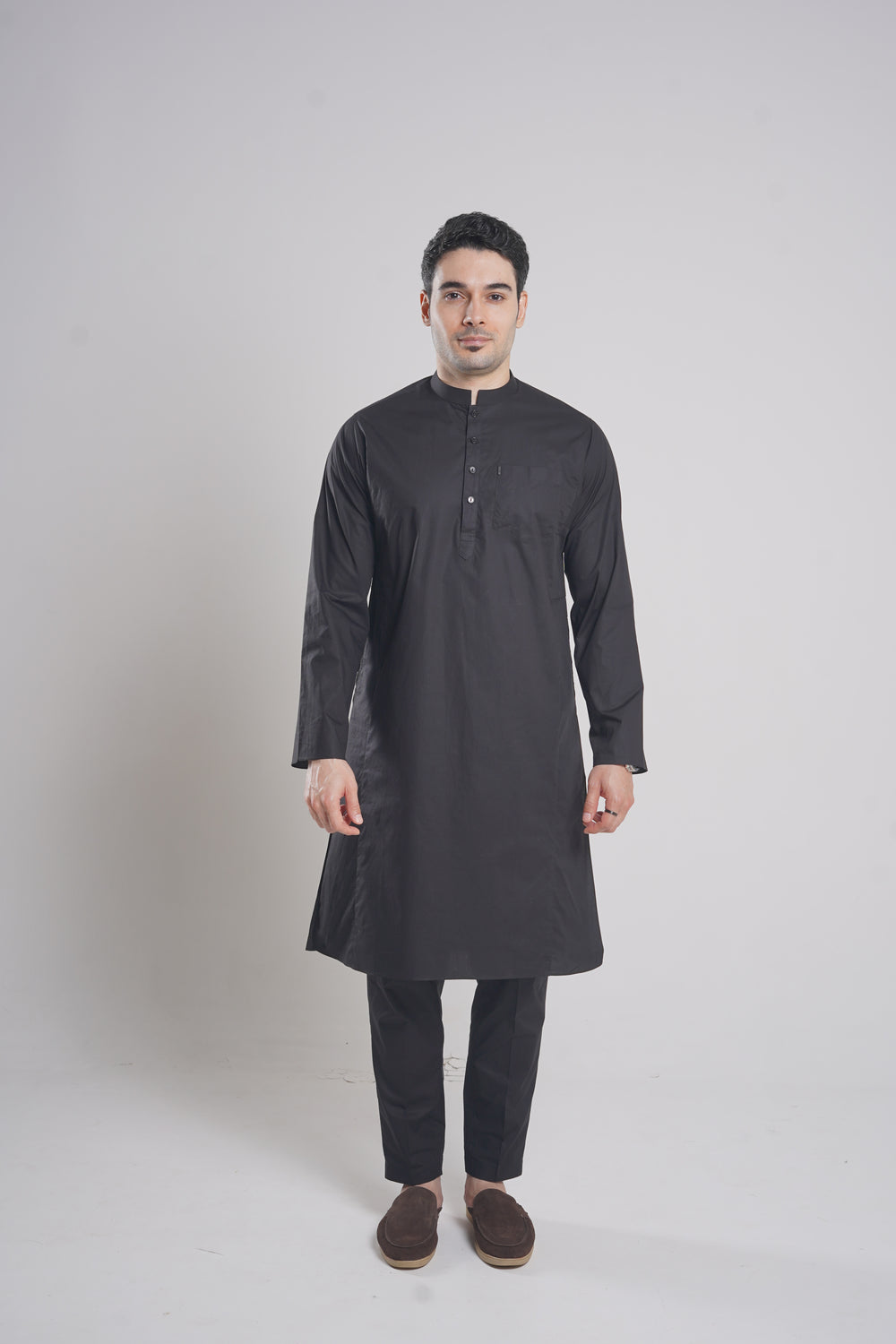 Layl Kali Kurta Black
