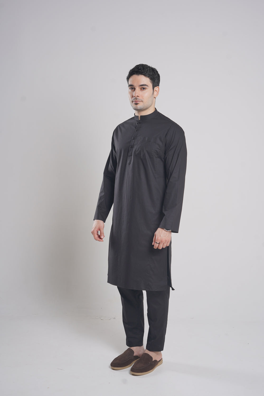 Layl Kali Kurta Black