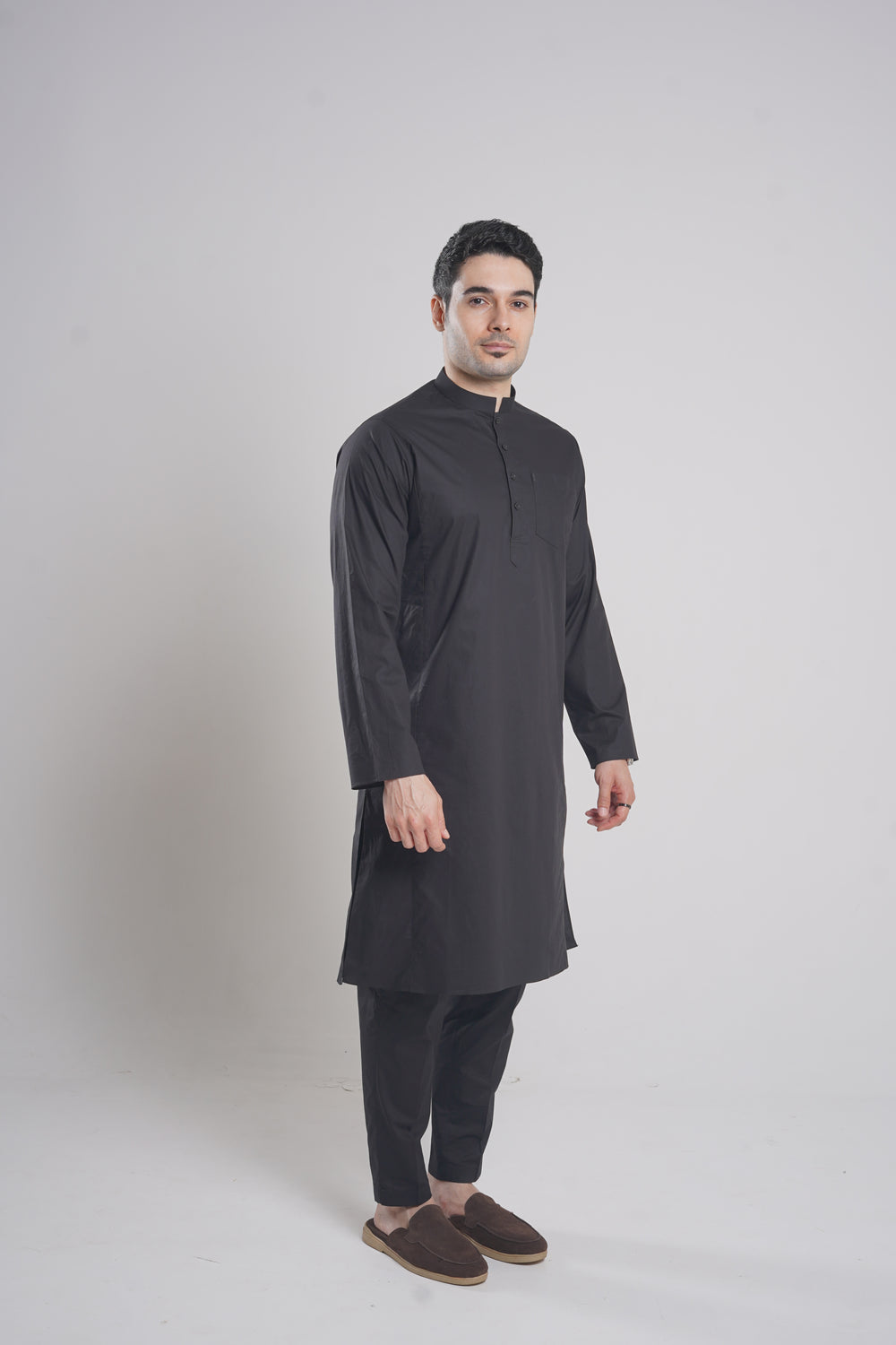 Layl Kali Kurta Black