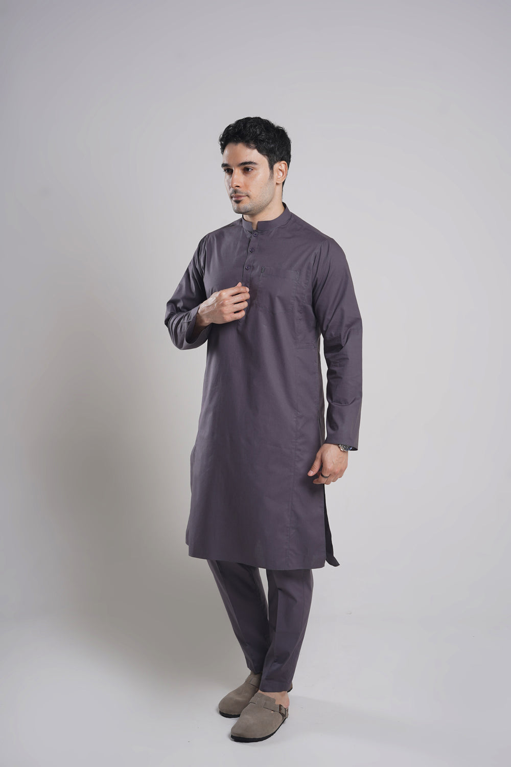 Layl Kali Kurta Grey
