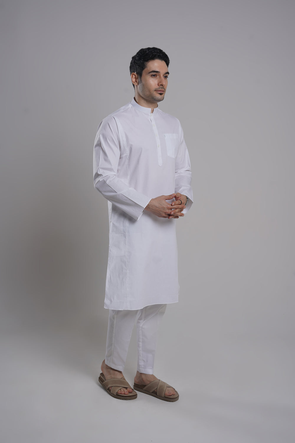 Layl Kali Kurta White
