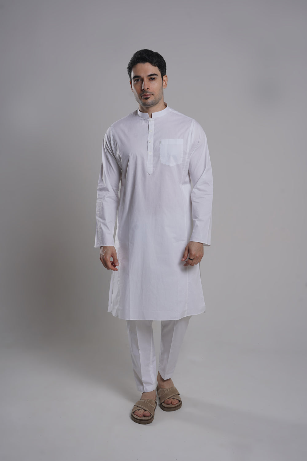 Layl Kali Kurta White