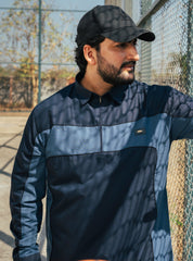 Birkir Navy Blue Thobe For Men