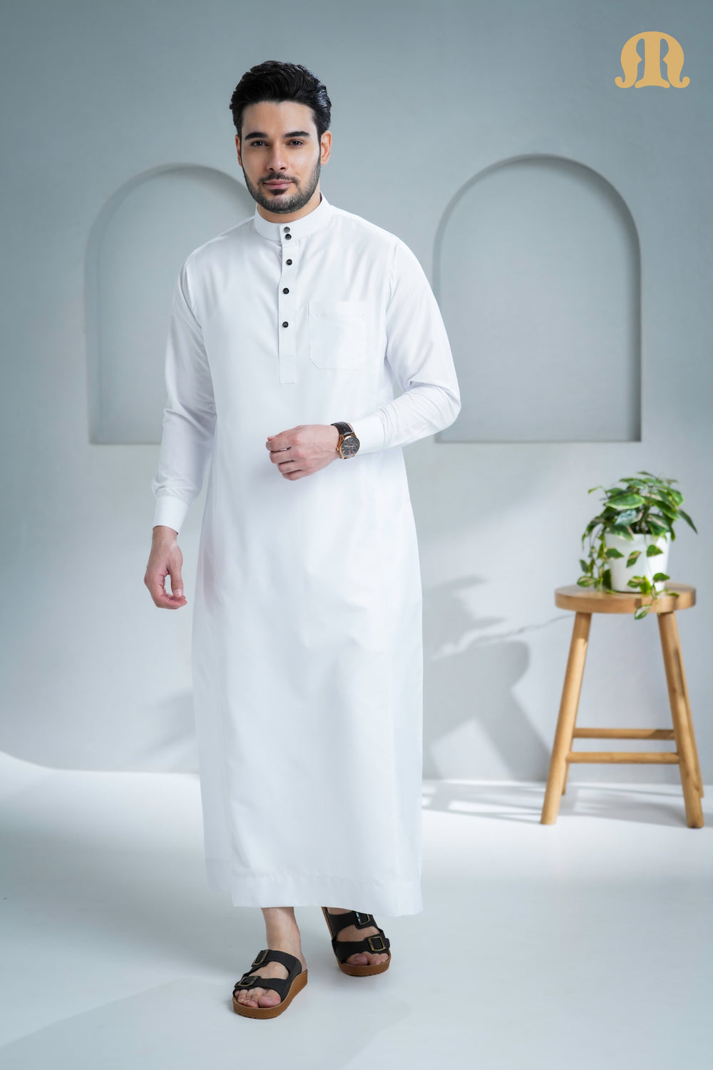 ثوب يونيكوس وايت 2.0 للرجال