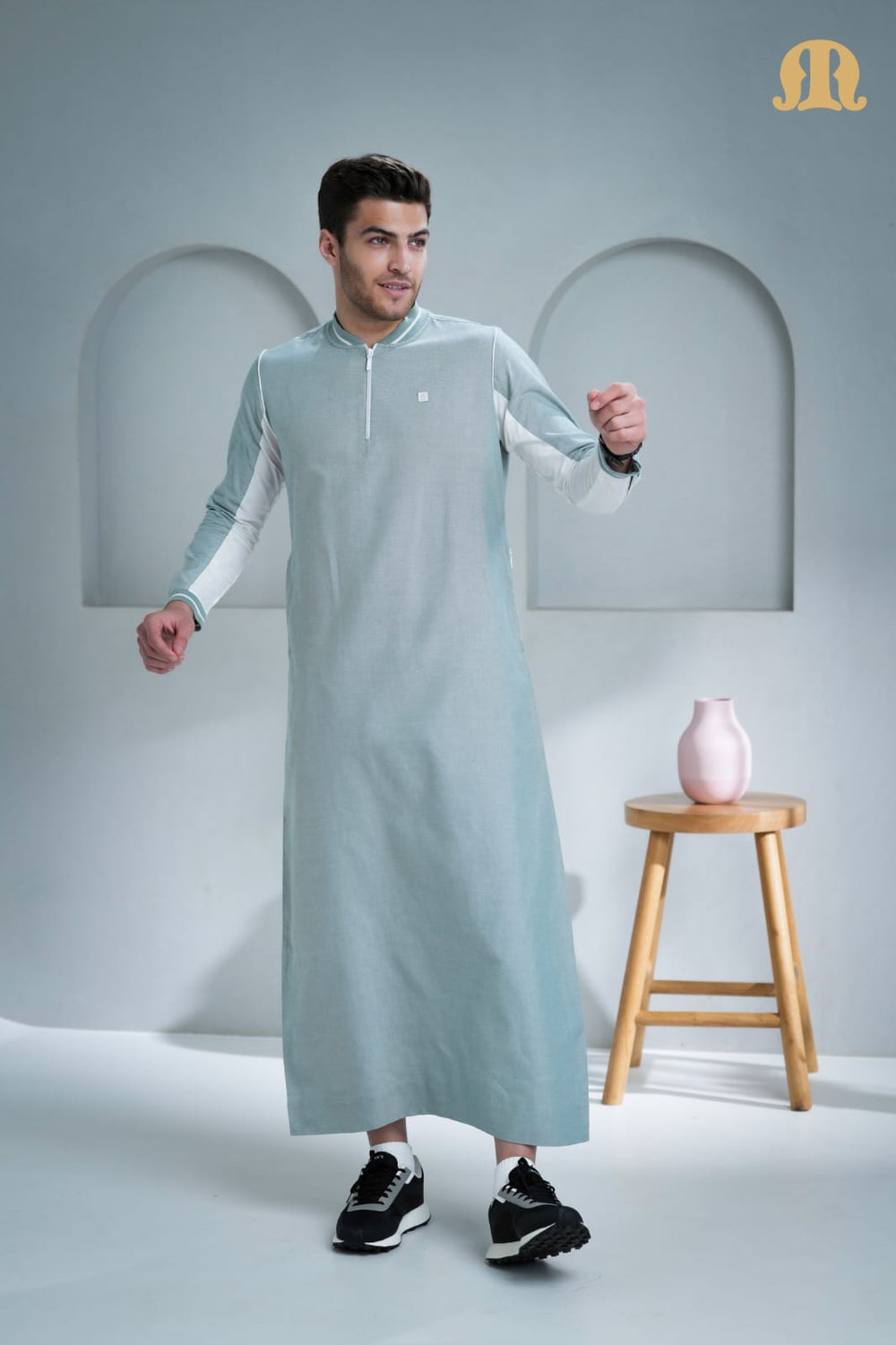 ثوب ديلورت الأخضر للرجال