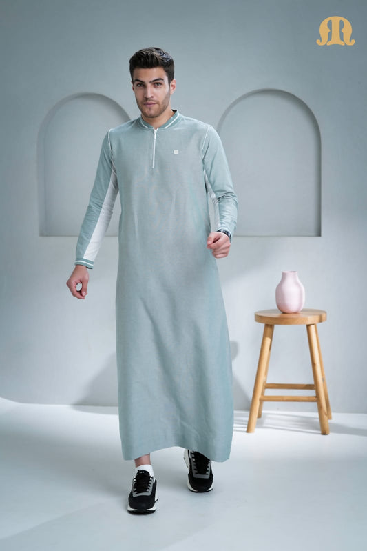 Delort Green Thobe For Men