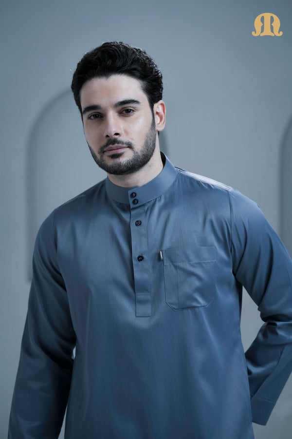 Mashroo Classics Saudi Thobe D Grey